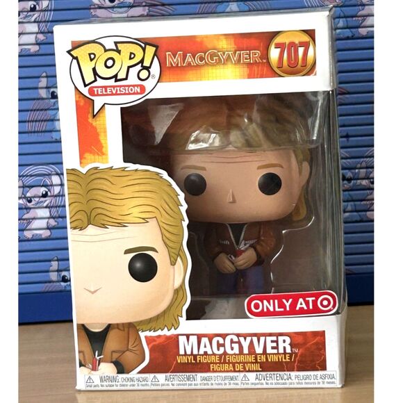 Funko Pop! Television MacGyver #707 Vaulted Target Exclusive Box Damage - Picture 1 of 5